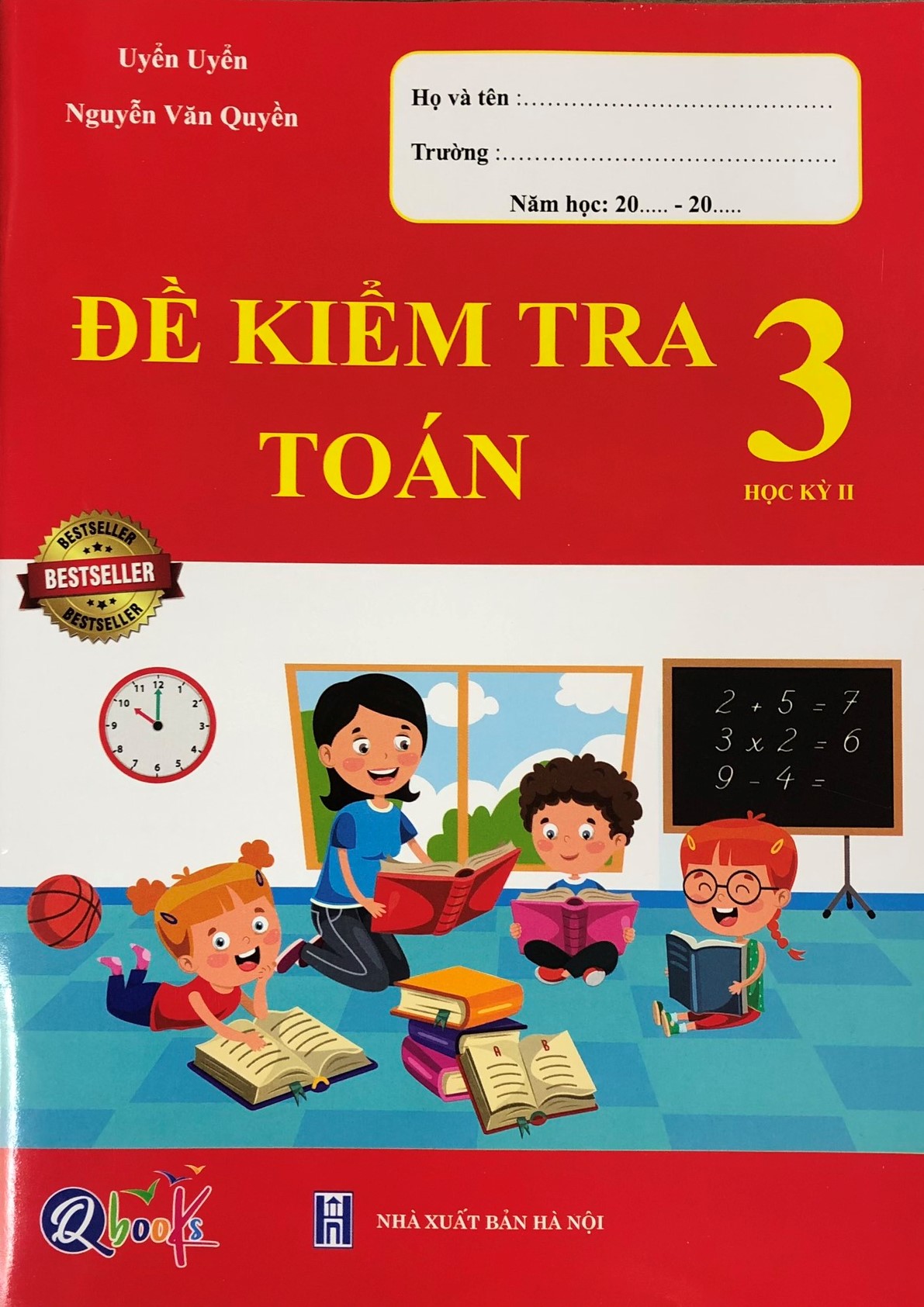 Qb - Đề kiểm tra toán 3/2