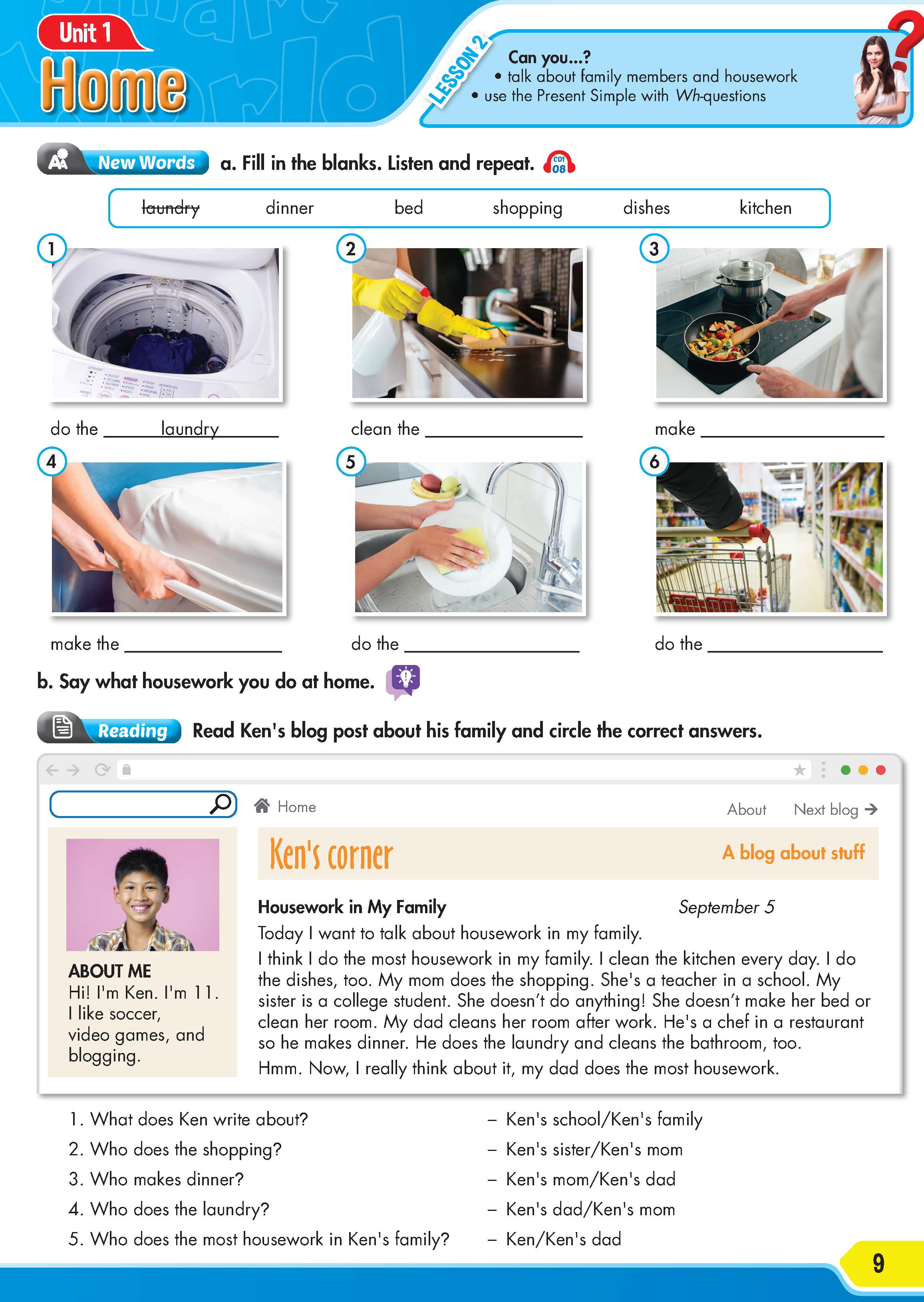 Tiếng Anh 6 i-Learn Smart World - Student's Book (Sách học sinh)