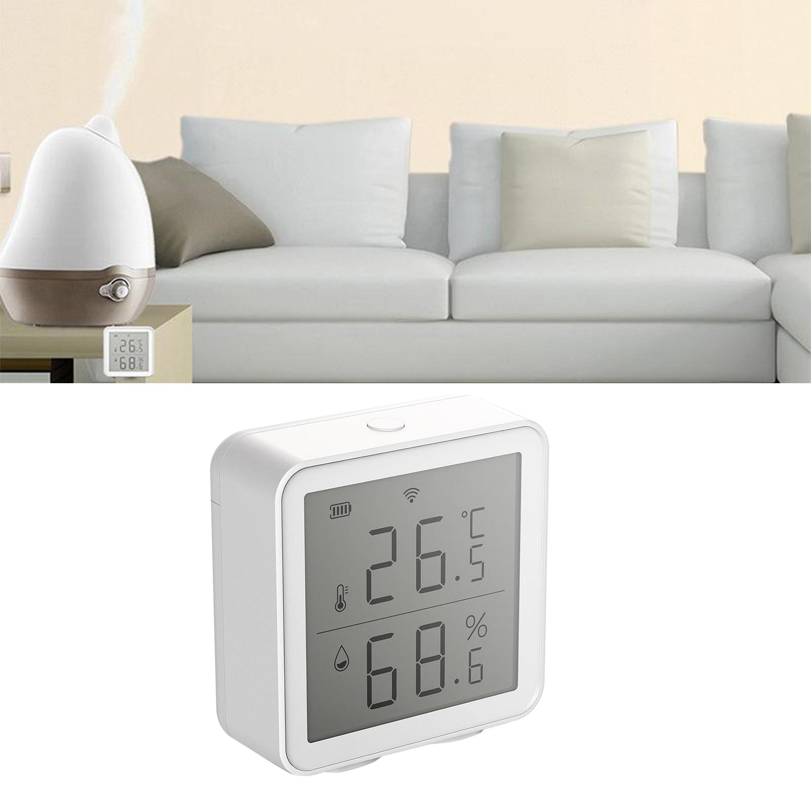 Digital Indoor LCD Thermometer Hygrometer Gauge Temperature Humidity Meter
