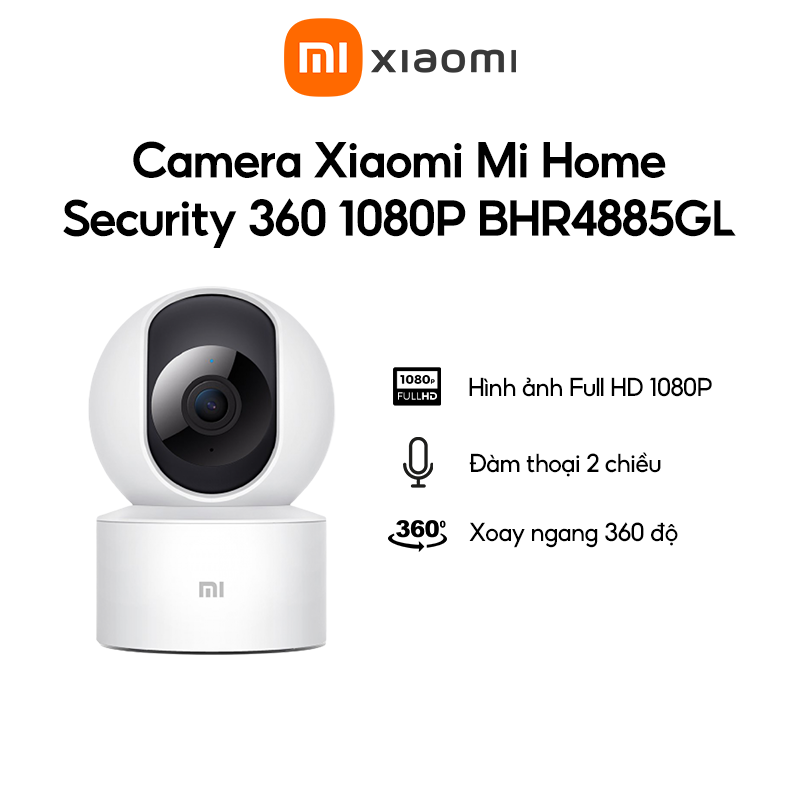 Camera IP Xiaomi MJSXJ02CM Mi Home Security Camera 360 Độ 1080p - Hàng Chính Hãng