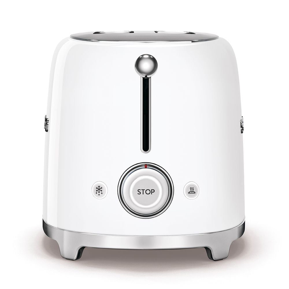 Máy nướng bánh mì SMEG Toaster White TSF01WHEU Hàng chính hãng