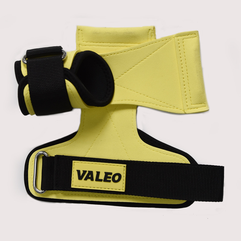 Găng Tay Tập Gym Trợ Lực VALEO {Tặng Tước Dây} Dây Kéo Lưng Lifting Straps Deadlift Tập Tạ Tập Xà Hàng Chính Hãng (1 Đôi)