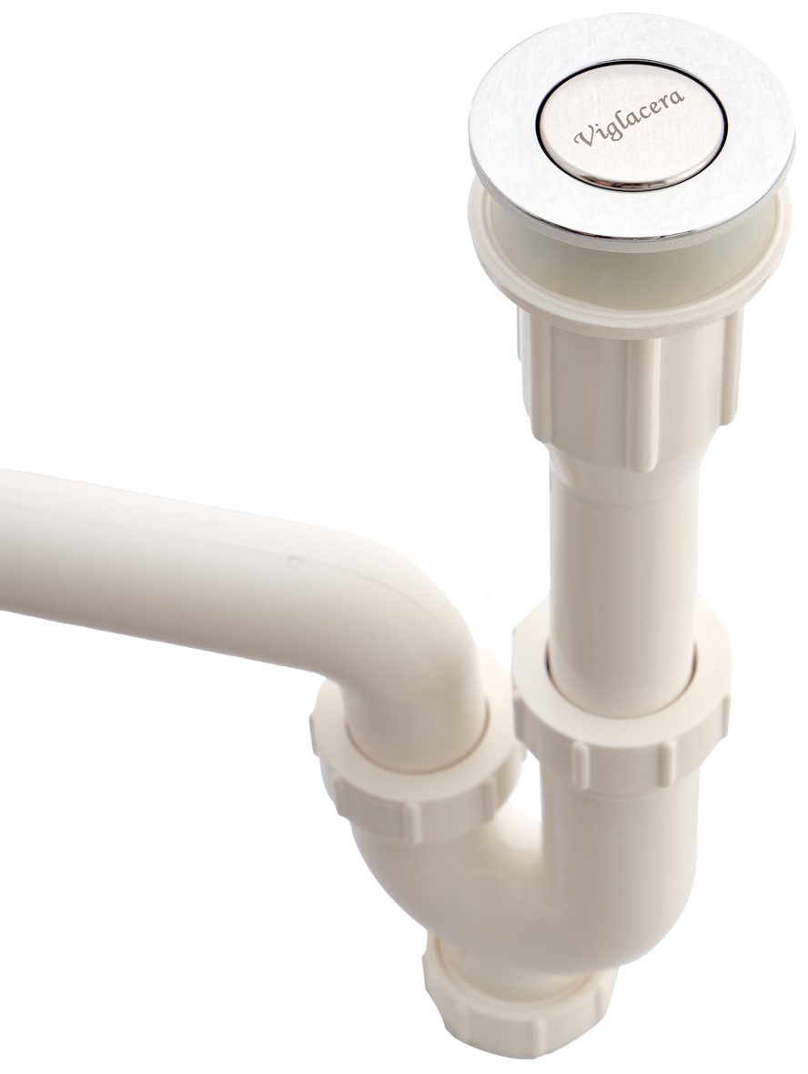 Bộ họng xả lavabo và ống thải chữ P Viglacera VG817.1