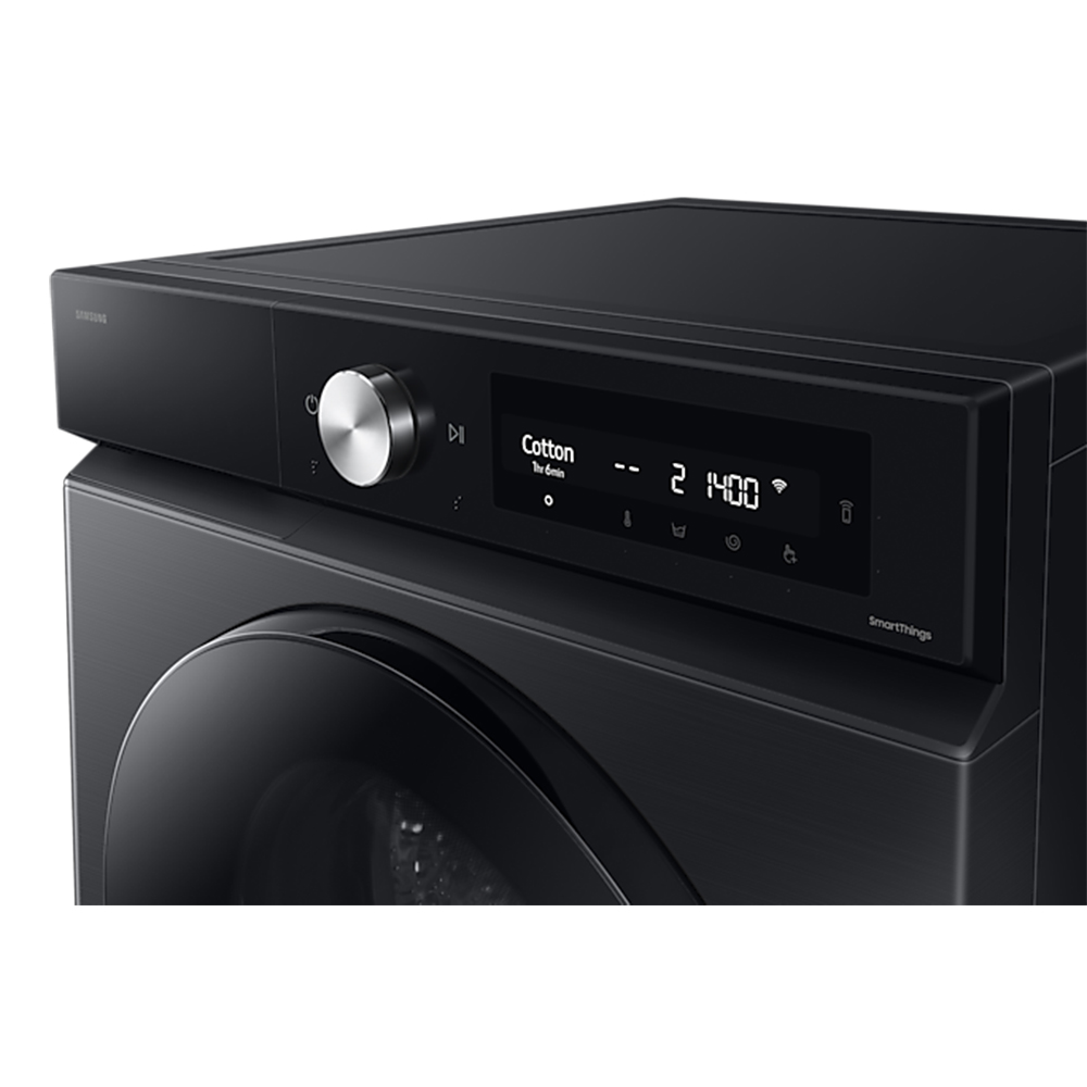 Máy giặt sấy SAMSUNG Bespoke AI™ WD12DB7B85GBSV với Ngăn giặt xả tự động, 12kg - Hàng chính hãng