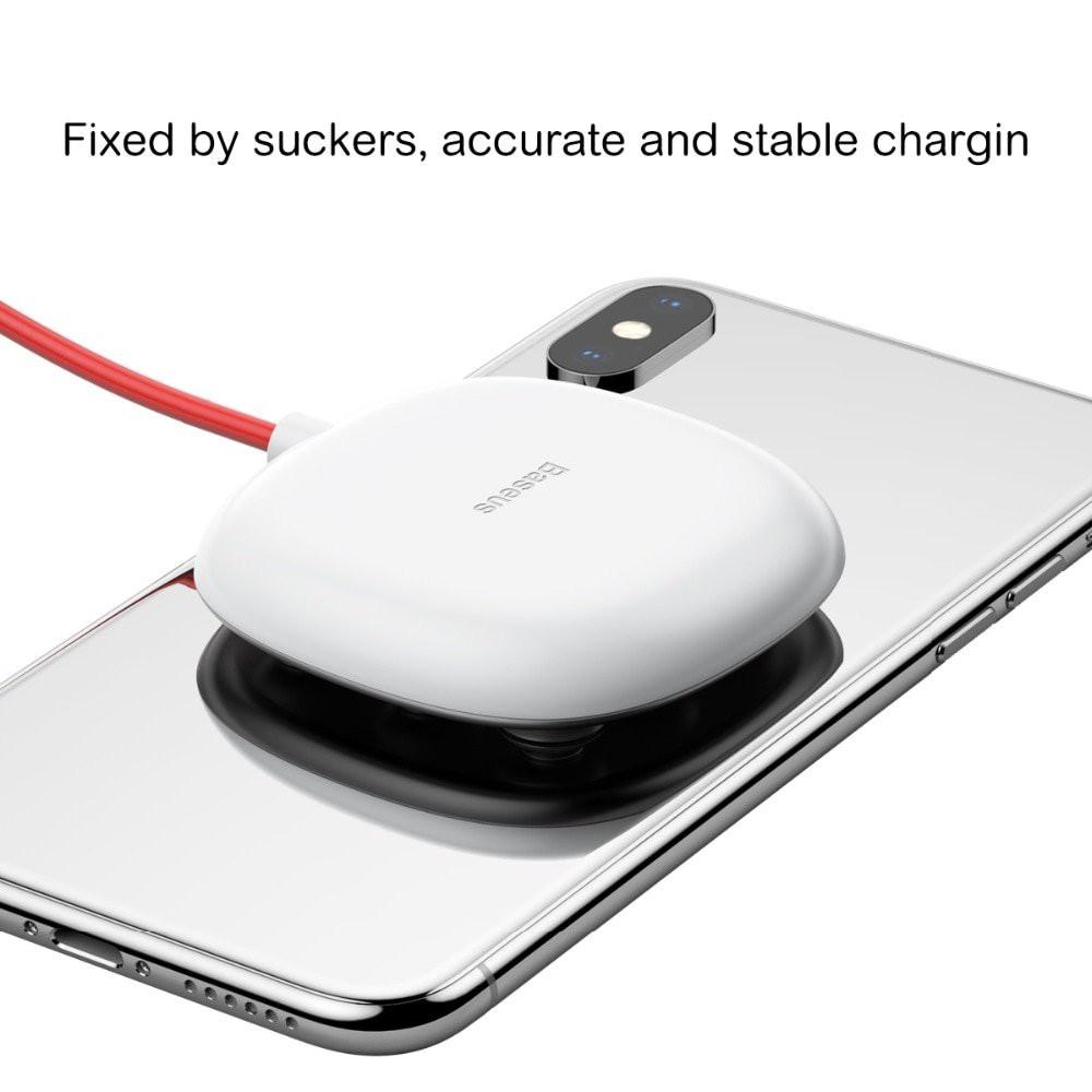 Đế sạc không dây gắn lưng cho Game thủ Suction Cup P23 tương thích iPhone / Samsung / Huawei - Hàng chính hãng