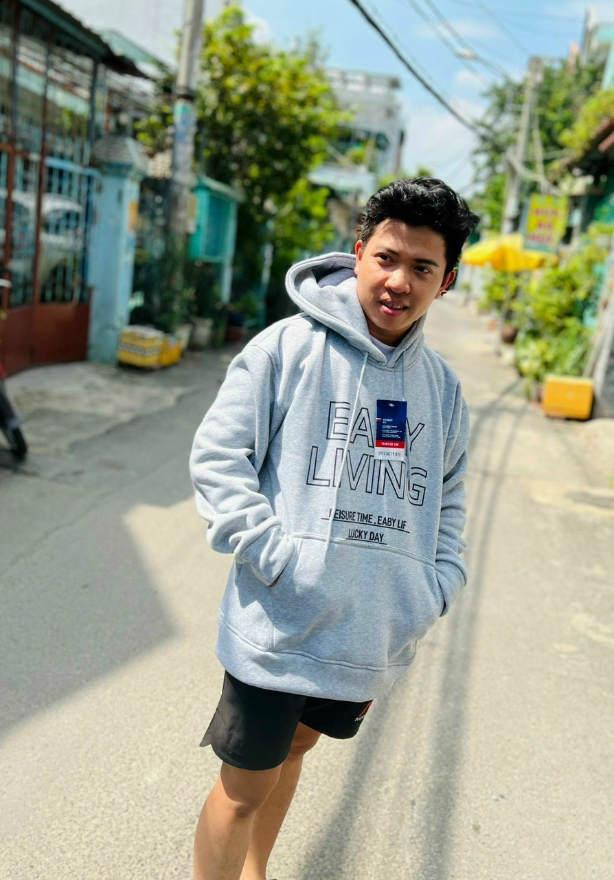 Hoodie nỉ ngoại form dày