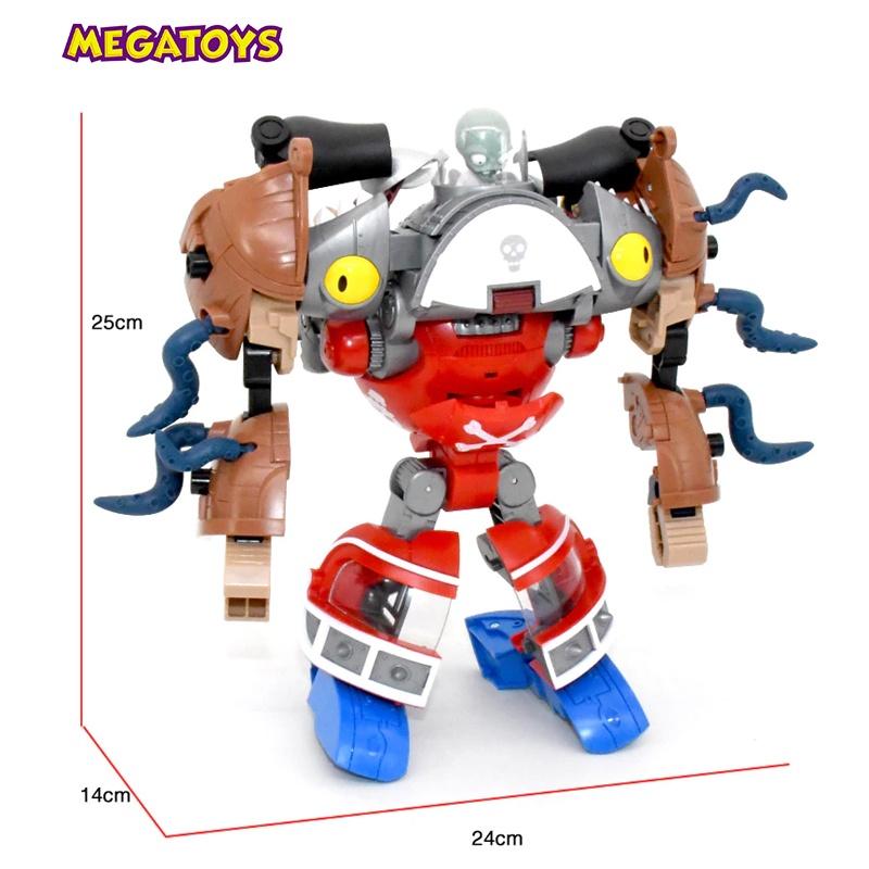 2609-Đồ chơi sưu tầm Plants vs Zombies 2 - Mecha football zombie