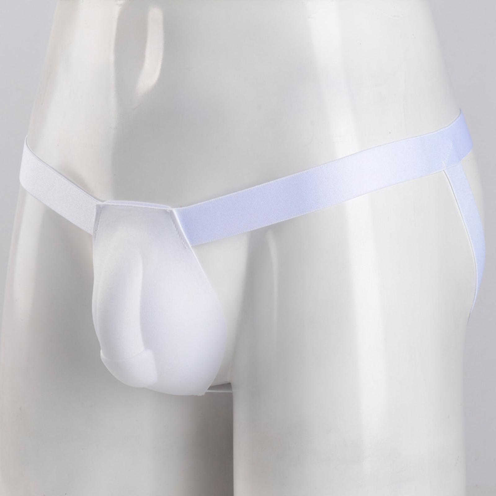 Men Thongs Briefs Breathable Panties Elastic G String Briefs Pouch Underwear