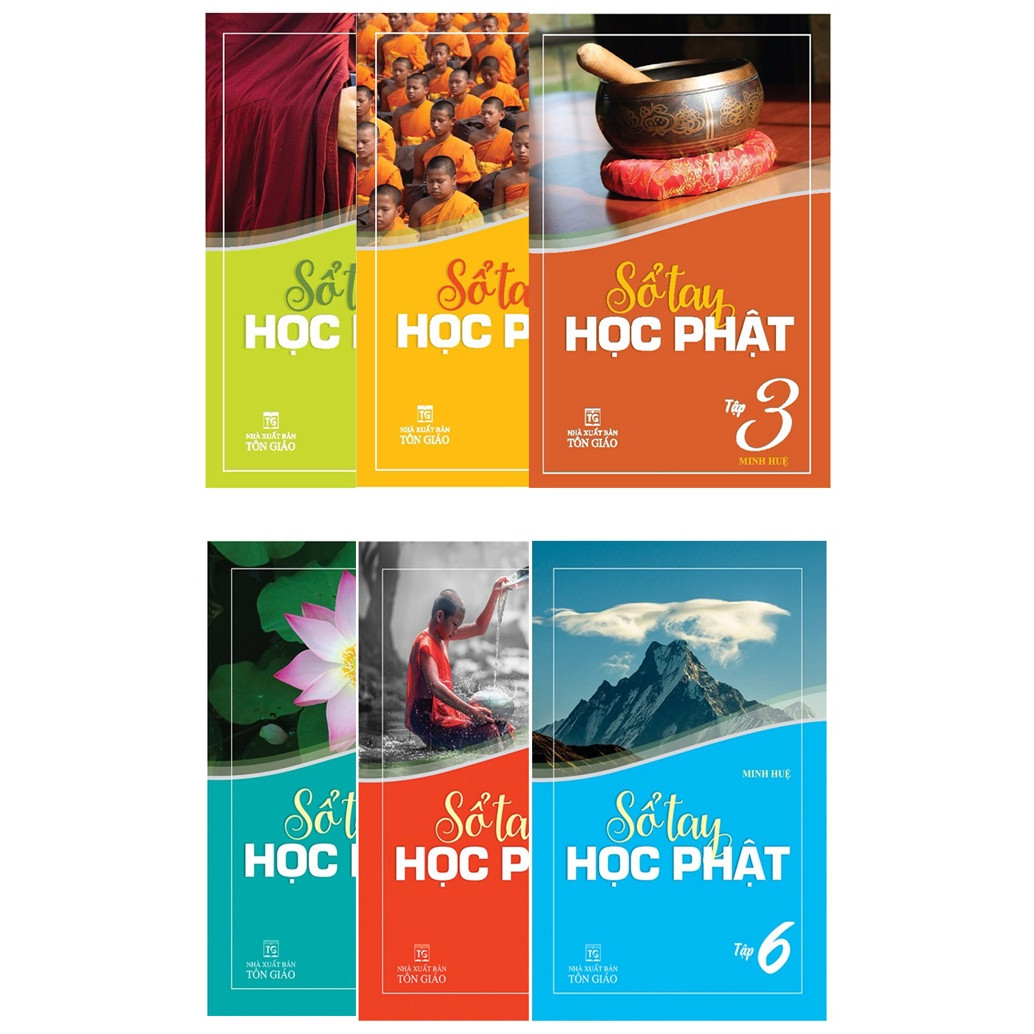 Combo Sổ Tay Học Phật (6 Cuốn)