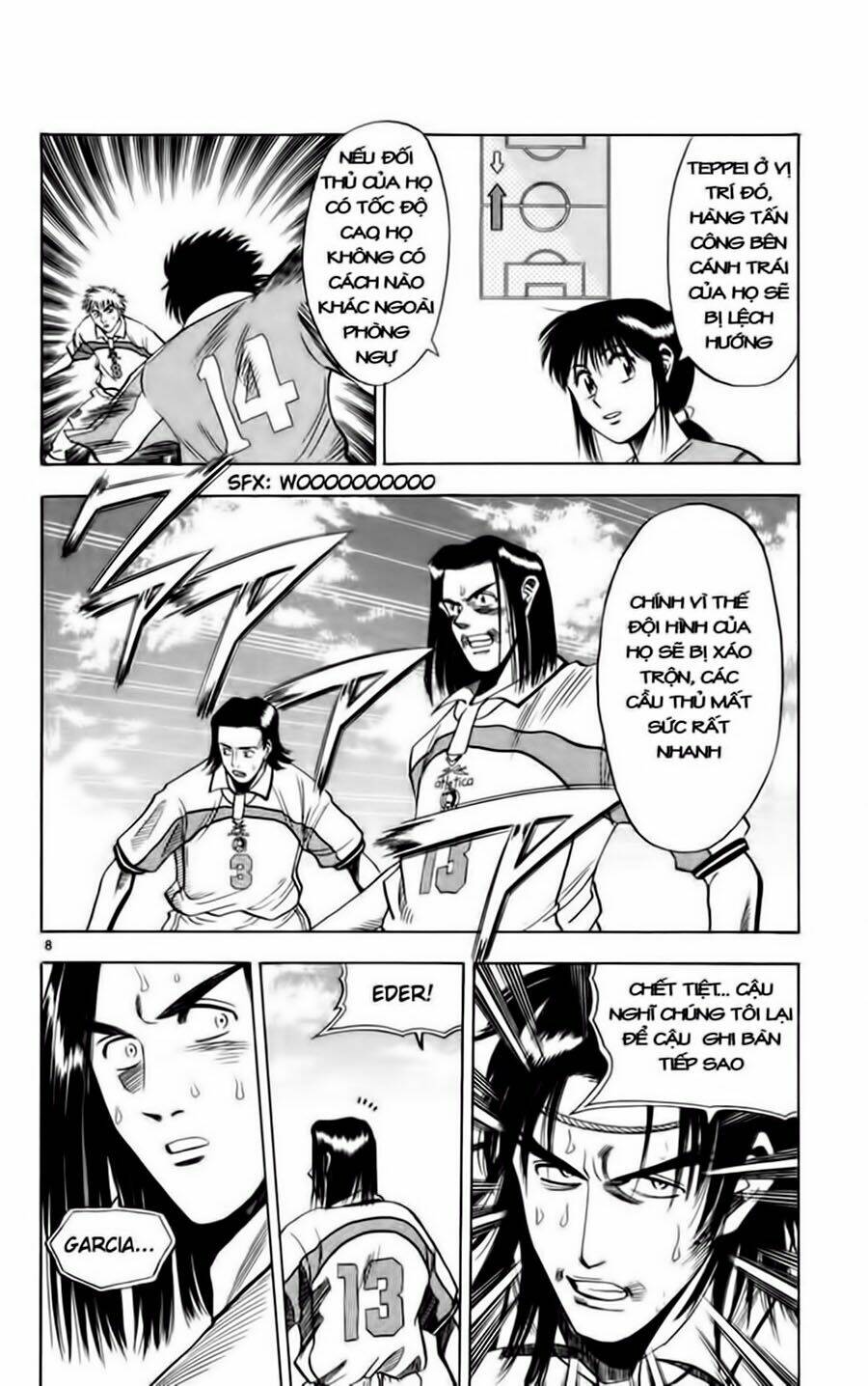 vũ điệu trên sân cỏ - fantasista chapter 67 8