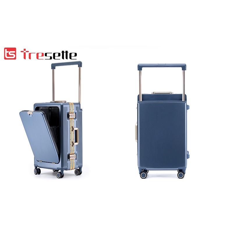 BFQ2ST500KTL: giảm 8% cho đơn từ 500K Vali khoá sập viền nhôm cao cấp kèm ổ sạc, móc treo đồ nhập khẩu Hàn Quốc TRESETTE 3033