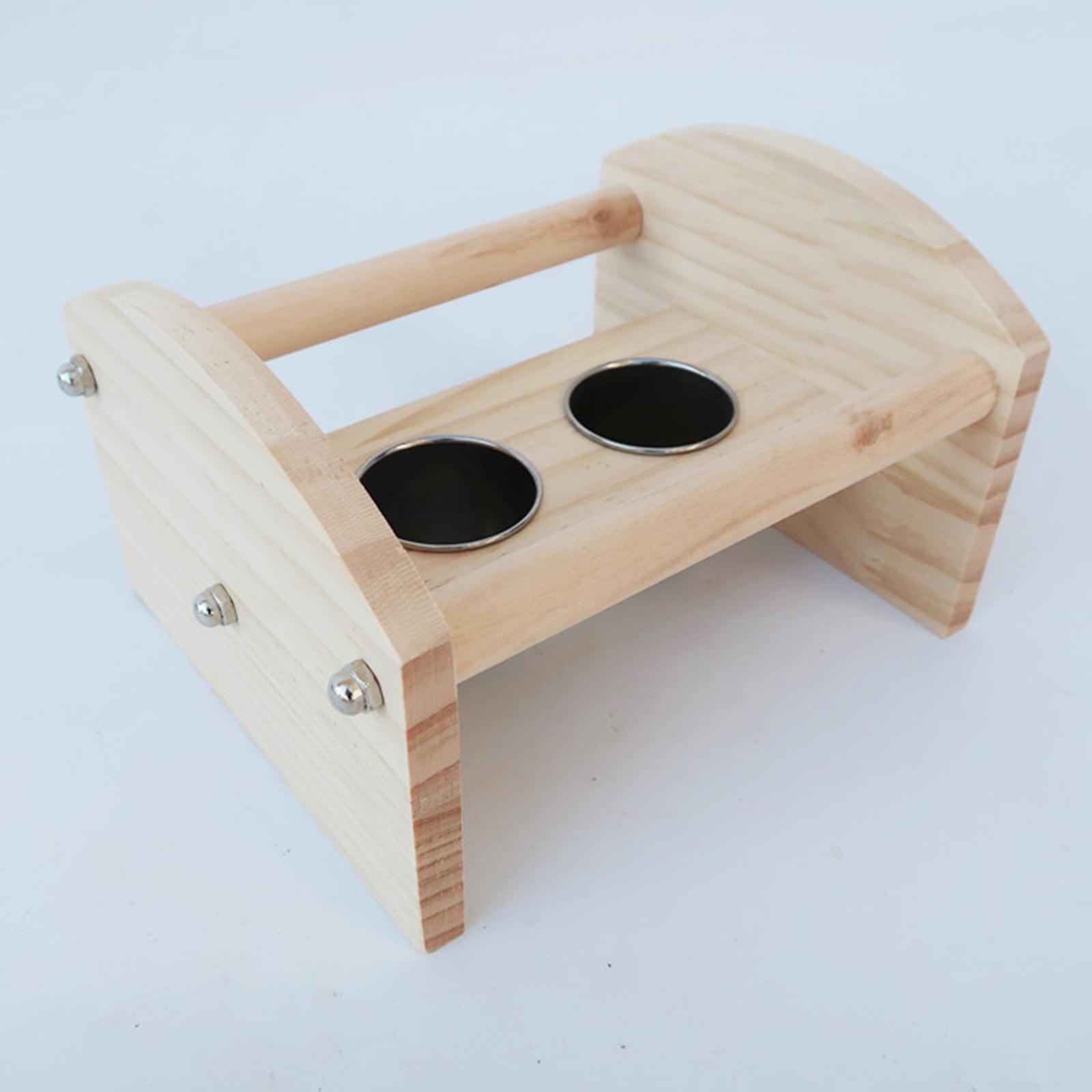 Bird Perch Stand Cage Supplies Training Standing Playground Playstand