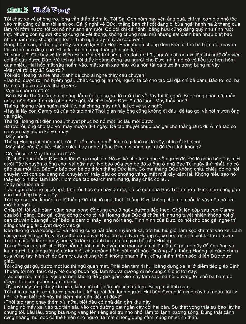 ngải! cuộc đời của tôi (phiên bản chính thức) ... chapter 5 1