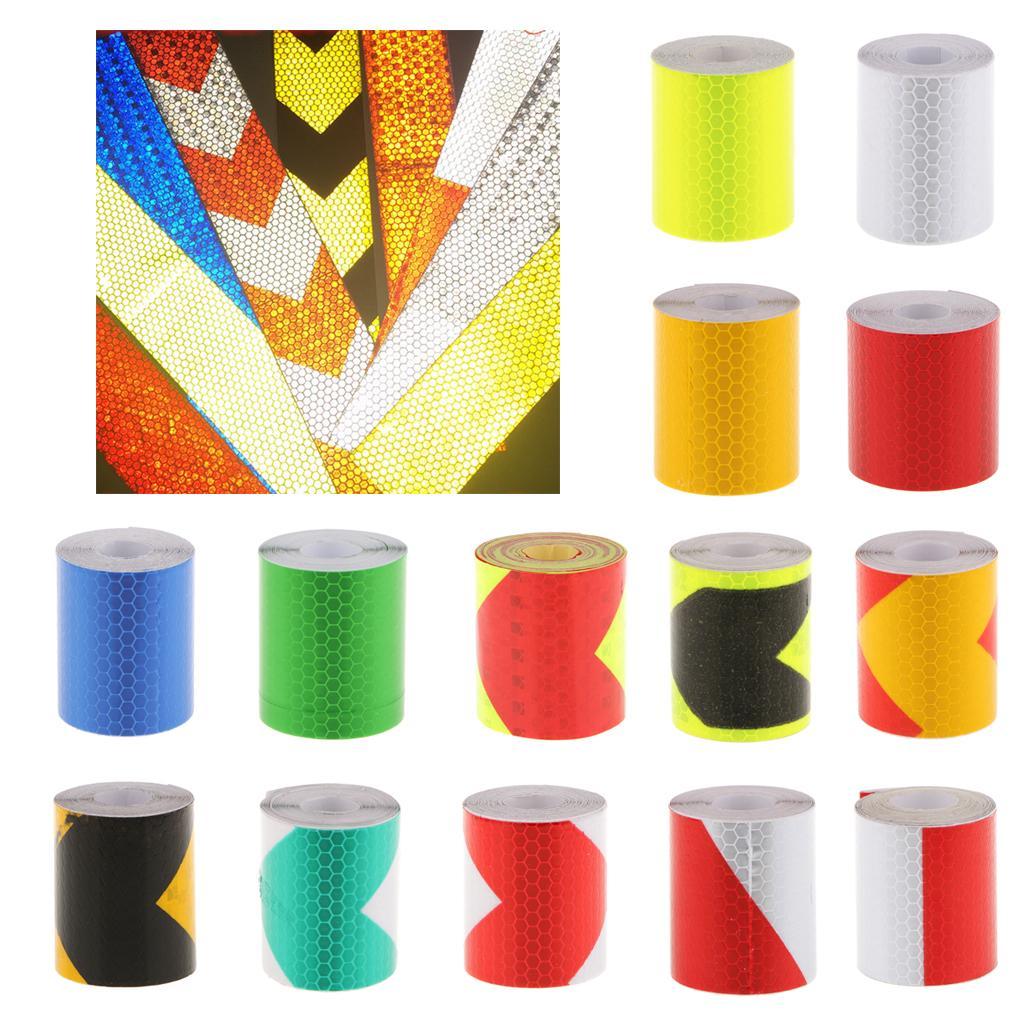 2X Car Truck 3M Reflective Safety Warning Conspicuity Tape Strip Sticker