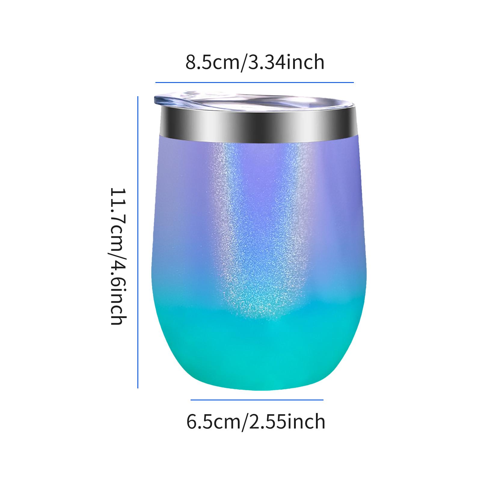 Cốc Giữ Nhiệt Thép Không Gỉ 12Oz Có Nắp