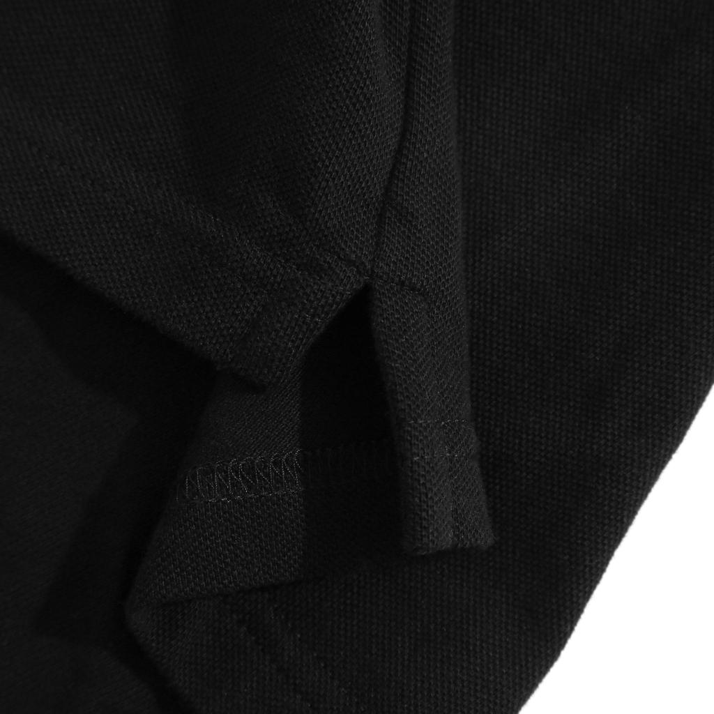 Áo Polo Nam Cao Cấp Có Cổ BY COTTON Black Mix Stripes Printed Nam Tính, Thanh Lịch, Sang Trọng, Trẻ Trung