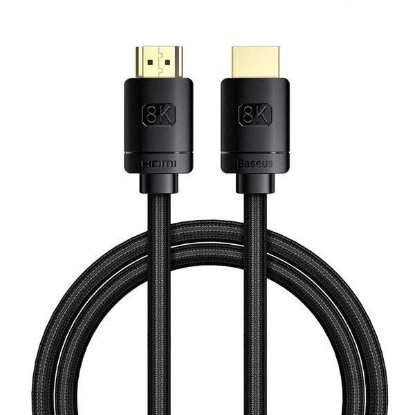 Baseus -BaseusMall VN Cáp HDMI 2.1 8K hợp kim cao cấp Baseus High Definition Series (HDMI to HDMI Cable , 8K Video Adap (Hàng chính hãng)