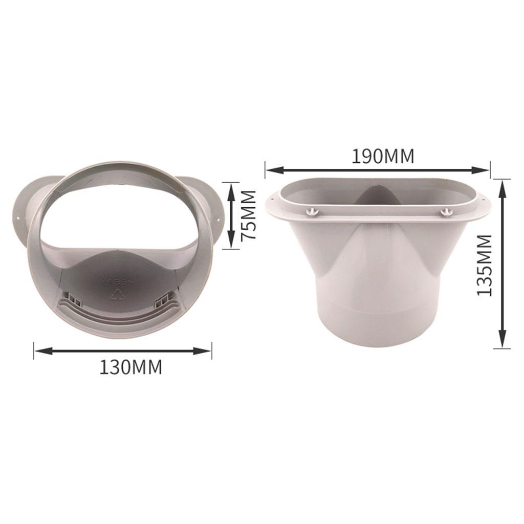 13cm Window Adaptor Tube Connector For Portable Air Conditioner Exhaust Hose