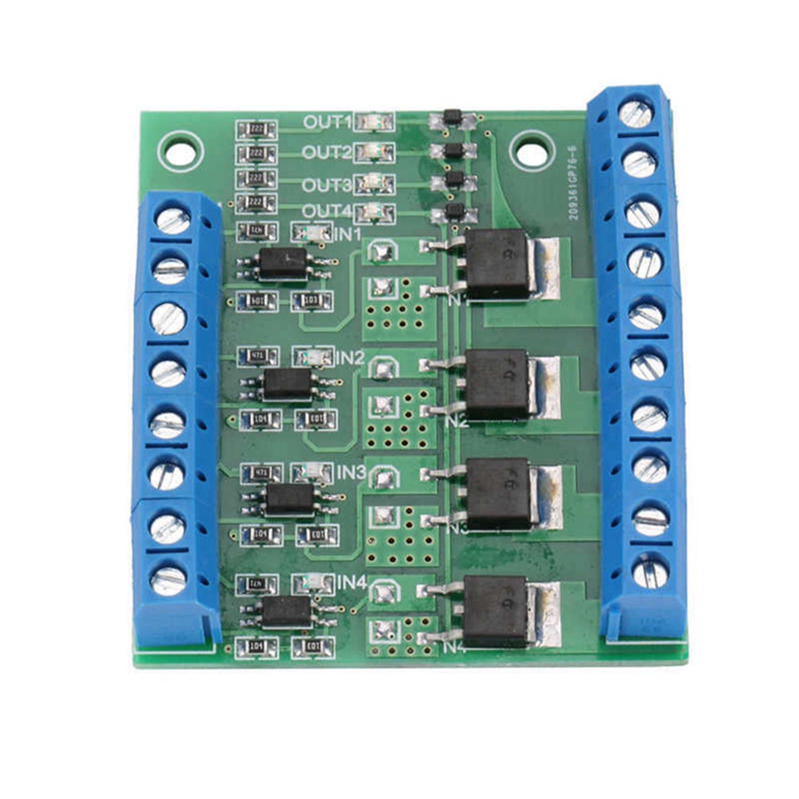 4-Channel PLC Amplifier Circuit Board PLC Signal Converter Module mos Fet Module