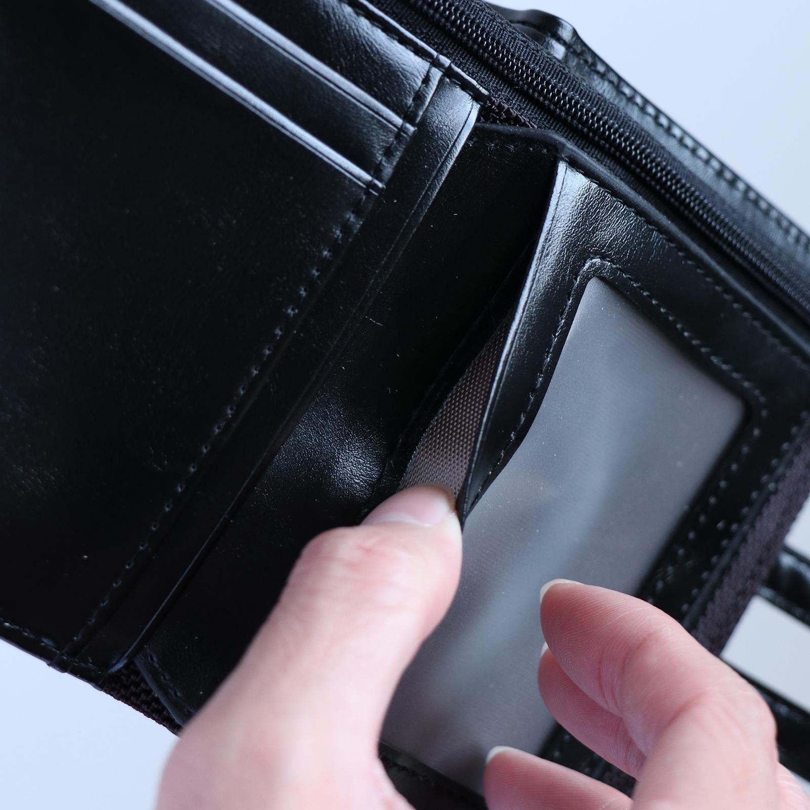 Unisex Small Wallet Purse Bifold Leather Short  Holder Clutch