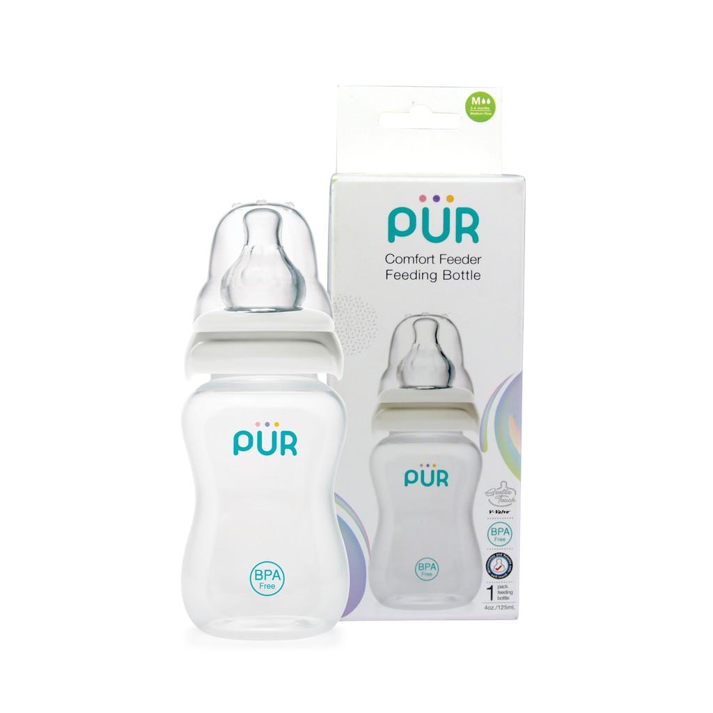 Bình sữa cổ thường Pur - Comfort Feeder 120ml