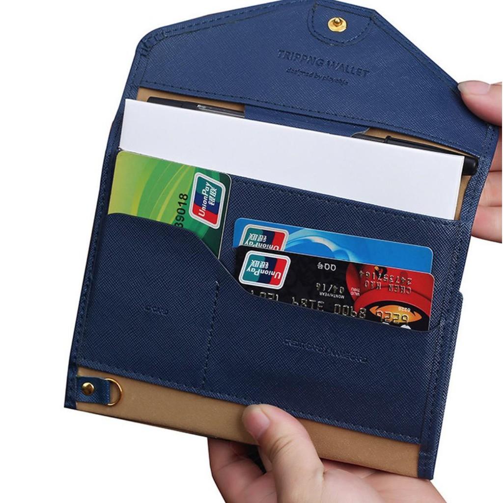 Túi kẹp da tư liệu du lịch TRIPPING WALLET - Home and Garden