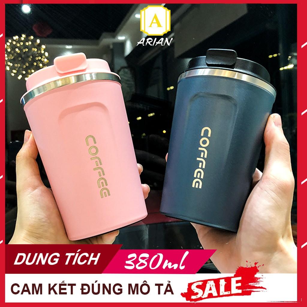 Cốc Giữ Nhiệt Coffee Holic Dung Tích 380ml Thích Hợp Đựng Nước Cafe Giữ Nhiệt 6 Tiếng