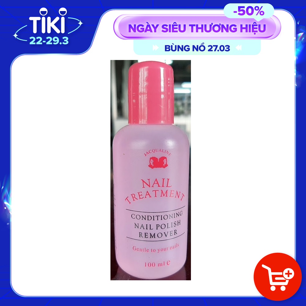 Nước Rửa Móng Tay Jacqualine 100ml