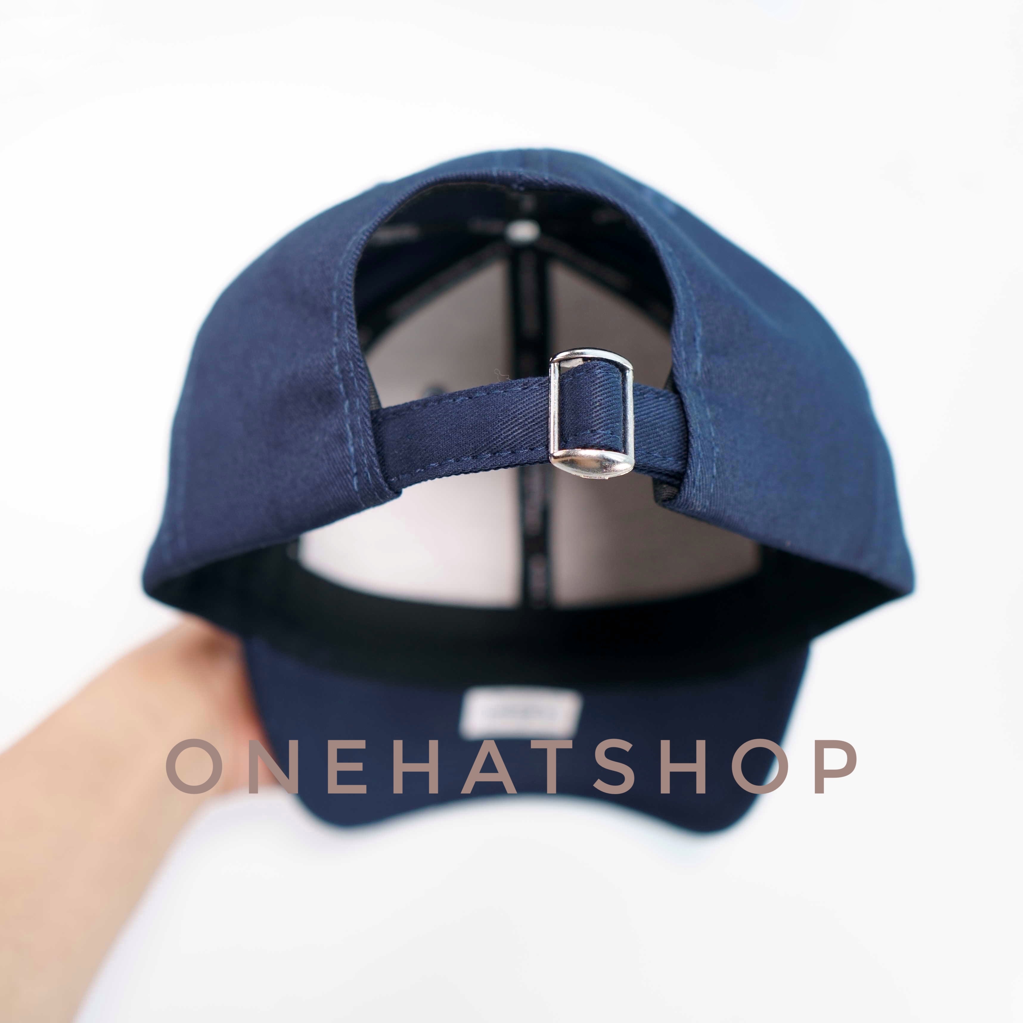 Nón kết trơn đẹp vải xanh Navy fom nón Baseball/Ball cap Brand One Hat