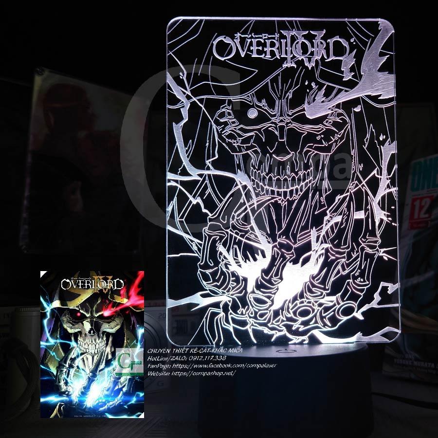 Đèn Ngủ Overlord Ainz Ooal Gown Type 01 AOVL0201 16 MÀU TÙY CHỈNH COMPASHOP