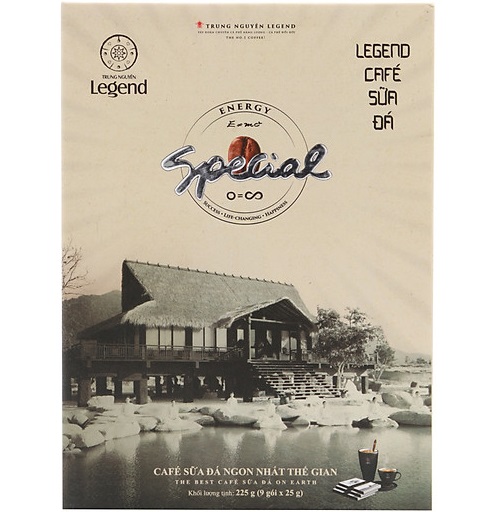 Combo 2 hộp cafe hòa tan sữa đá Legend Trung Nguyên