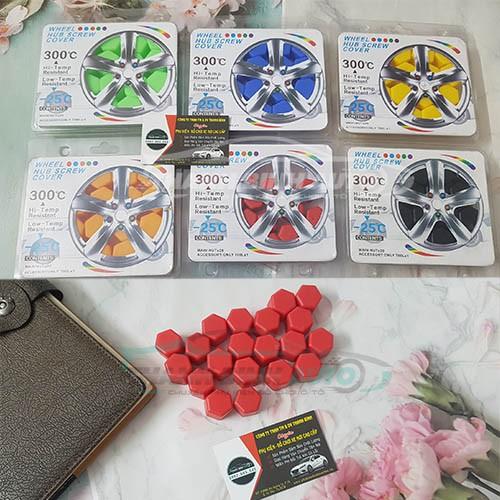 Bộ Ốc chụp Lazang Trang Trí Và Bảo Vệ Ốc Lốp Bánh Xe Ô Tô