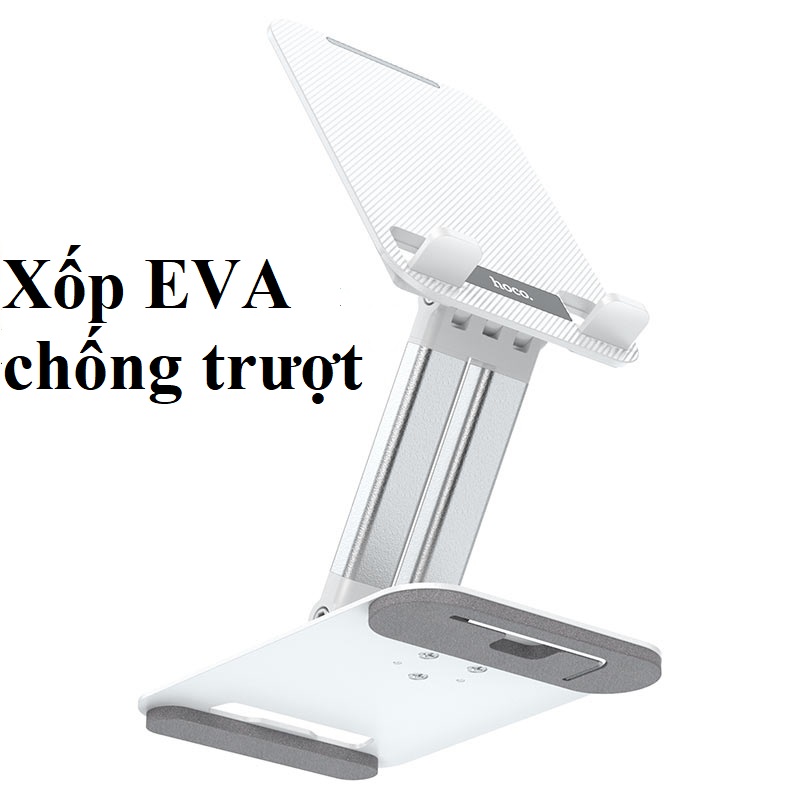 Giá đỡ cho điện thoại máy tính bảng để bàn dạng gập hoco PH48 _ Hàng chính hãng