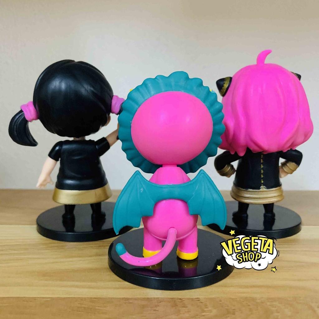 Mô hình Spy X Family Gia đình điệp viên Chibi Loid Forger Yor Forger Anya Forger Kimera Becky Blackbell - Cao 10~11cm