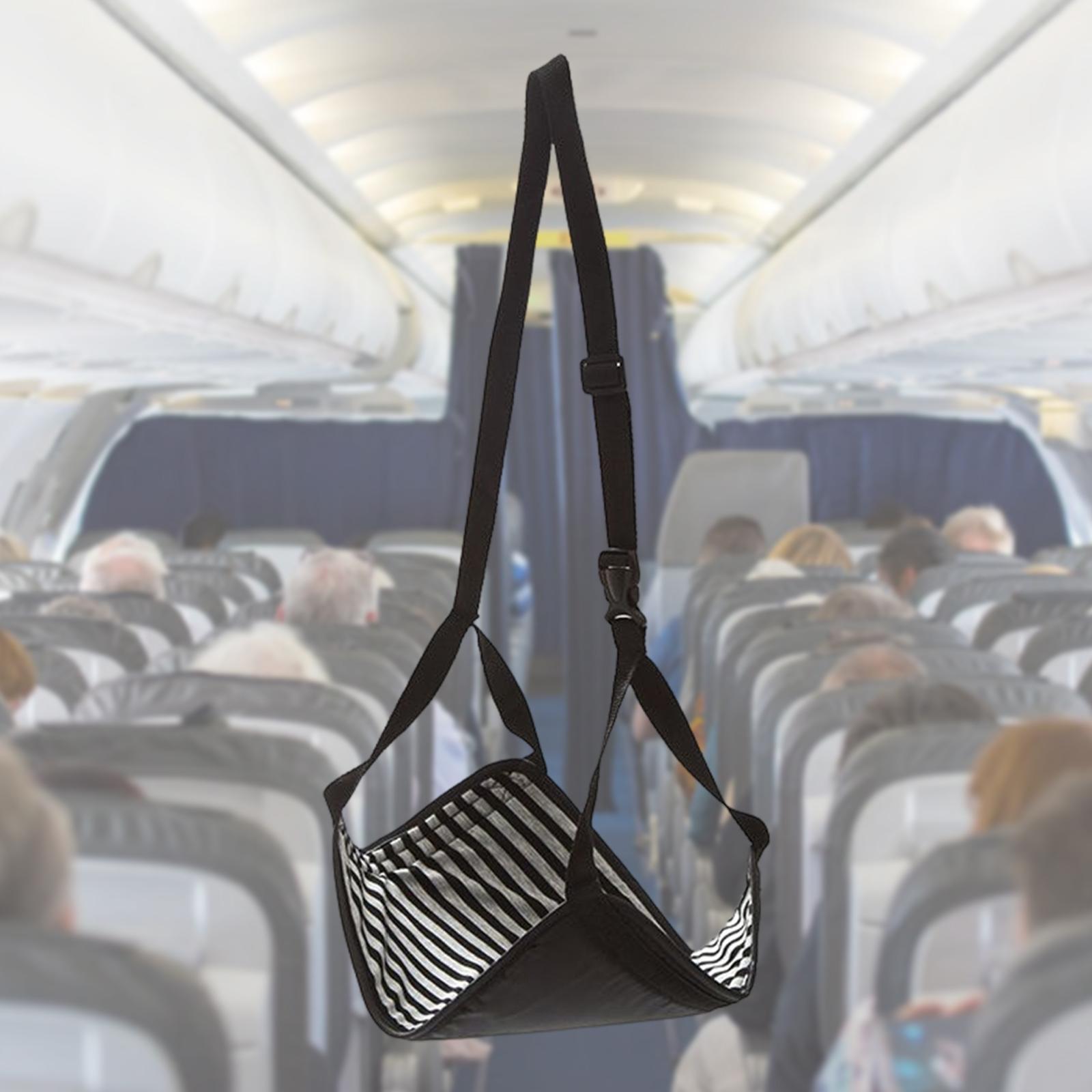 Airplane Footrest Carry On Foot Rest Travel Leg Hammock Lightweight