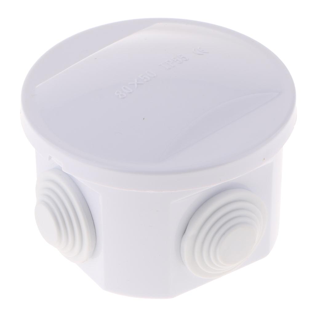 IP65 Chống Nước Nhựa ABS Kèm Ốp Lưng Ngã Ba Hộp 80x50mm