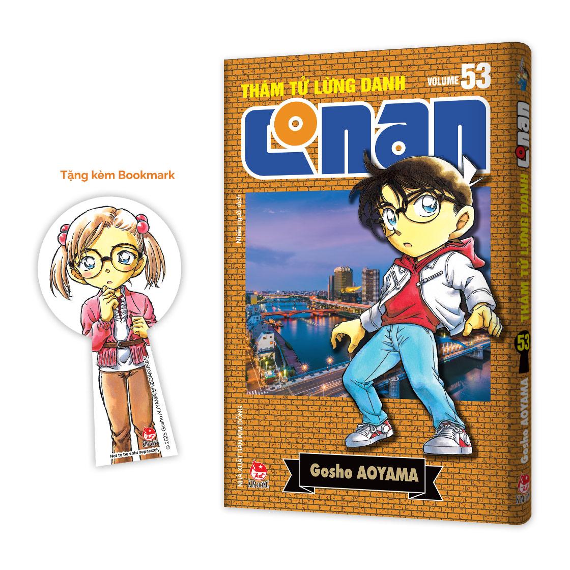 Sách - Thám Tử Lừng Danh Conan - Tập 53 - Bản Nâng Cấp - Tặng Kèm Bookmark