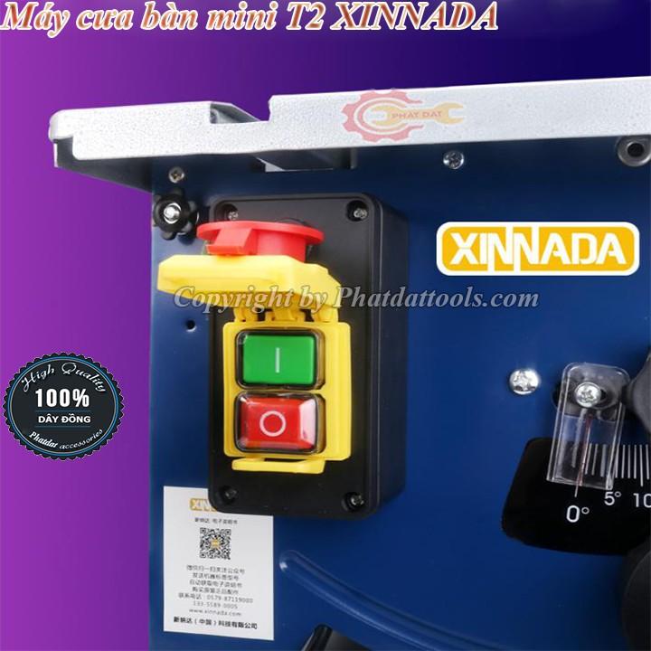 Máy cưa bàn mini XINNADA T2-Công suất 1800W-Có bàn cưa mở rộng-Bảo hành 6 tháng