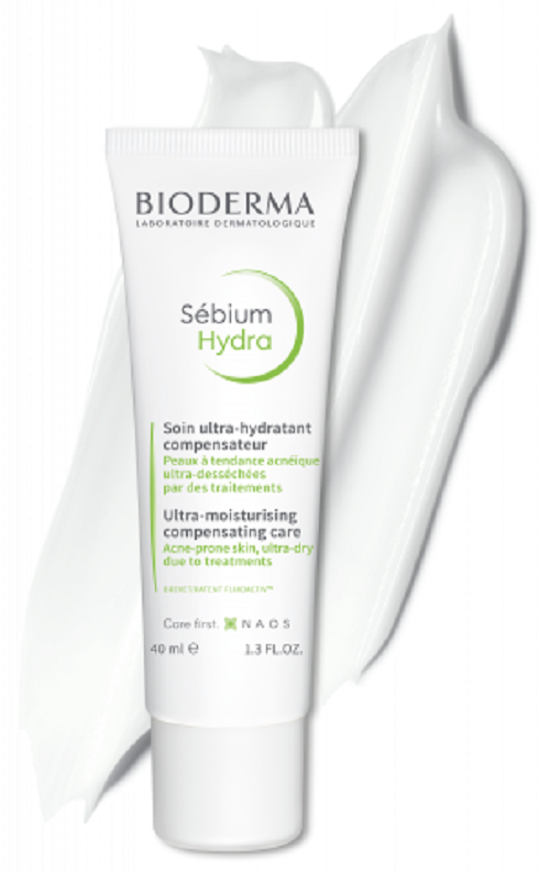 Kem Dưỡng Bioderma Sébium Hydra Nuôi Dưỡng, Làm Dịu Và Phục hồi Cho Da Mụn 40ml