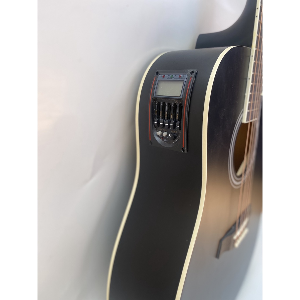 Đàn Guitar Acoustic Có Ty và EQ LC-5 Size 40 Inch Màu Đen