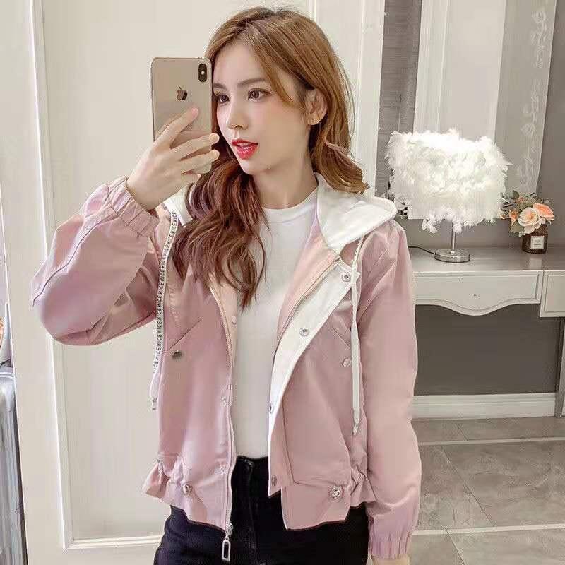 Áo khoác kaki kiểu nữ phối nón cực xinh , xịn xò tôn dáng phong cách hàn quốc cho các nàng KB FASHION