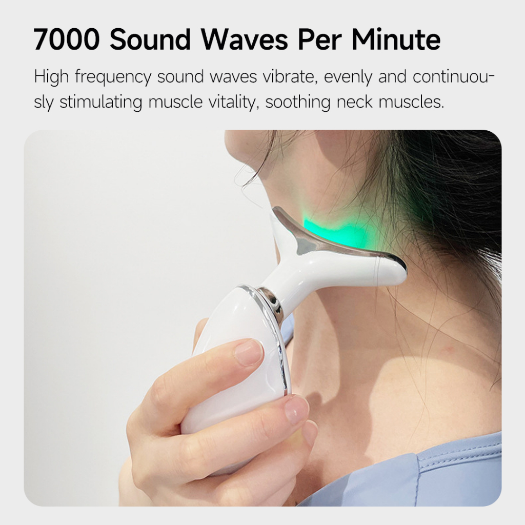 Máy Mát Xa Cổ Xiaomi Youpin Giảm Nếp Nhăn Nâng Cơ Và Làm Săn Chắc Da Mặt