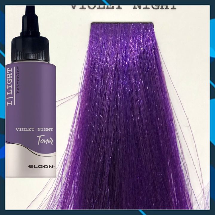 THUỐC NHUỘM TÓC ELGON I-LIGHT HAIRCARE VIOLET NIGHT TONER 100ML