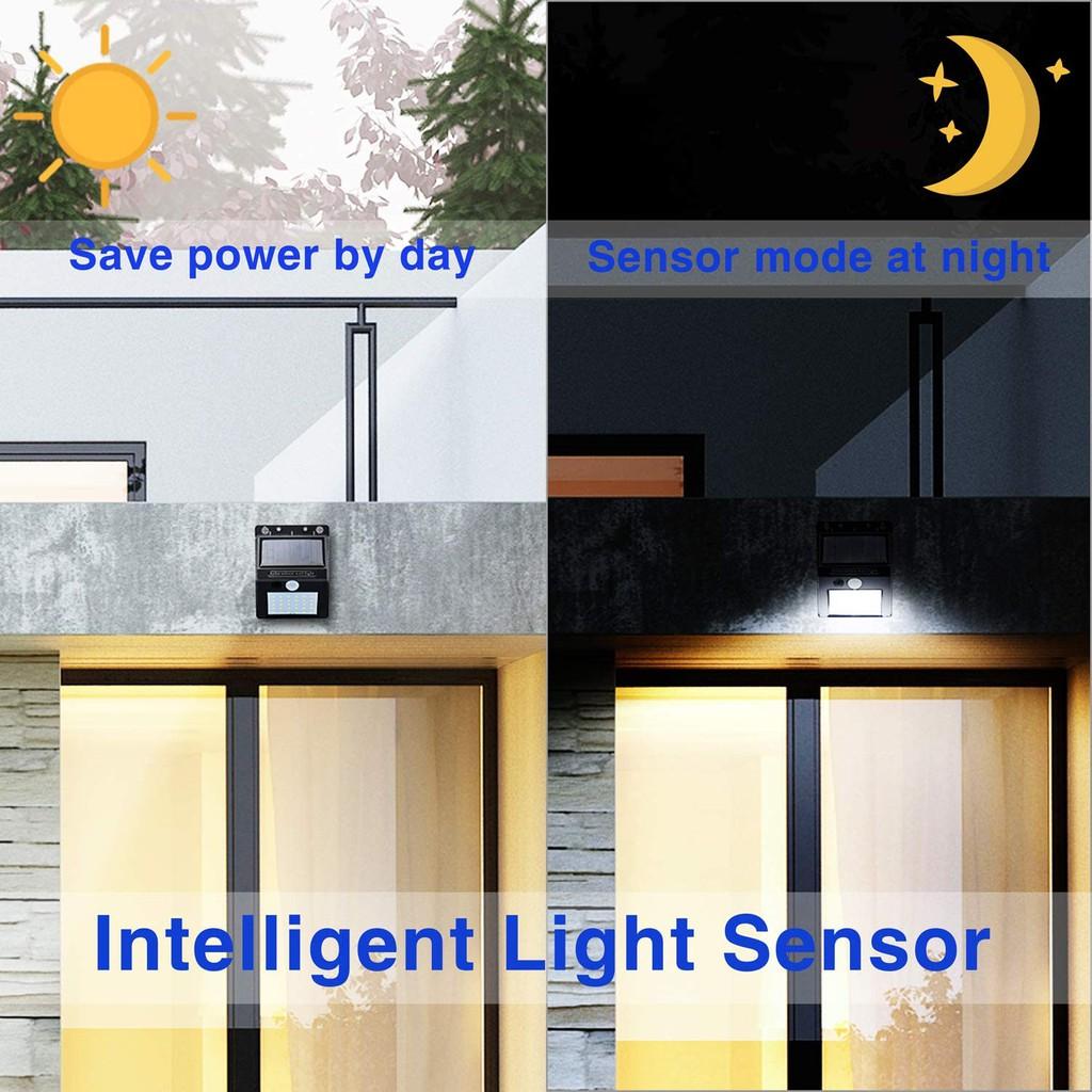 Đèn cảm biến năng lượng mặt trời - Solar motion sensor light SKU: L806