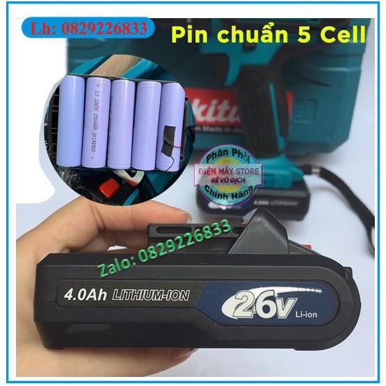 Máy khoan pin MKT 26V