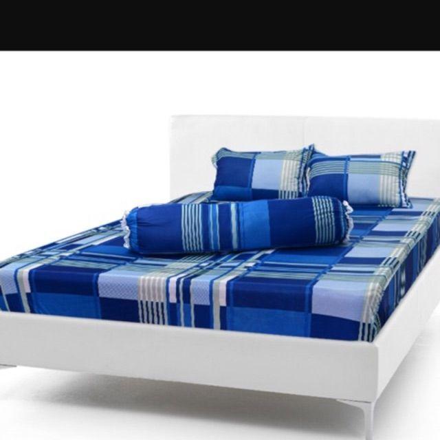 Trọn bộ 4 món drap + áo gối thun lạnh