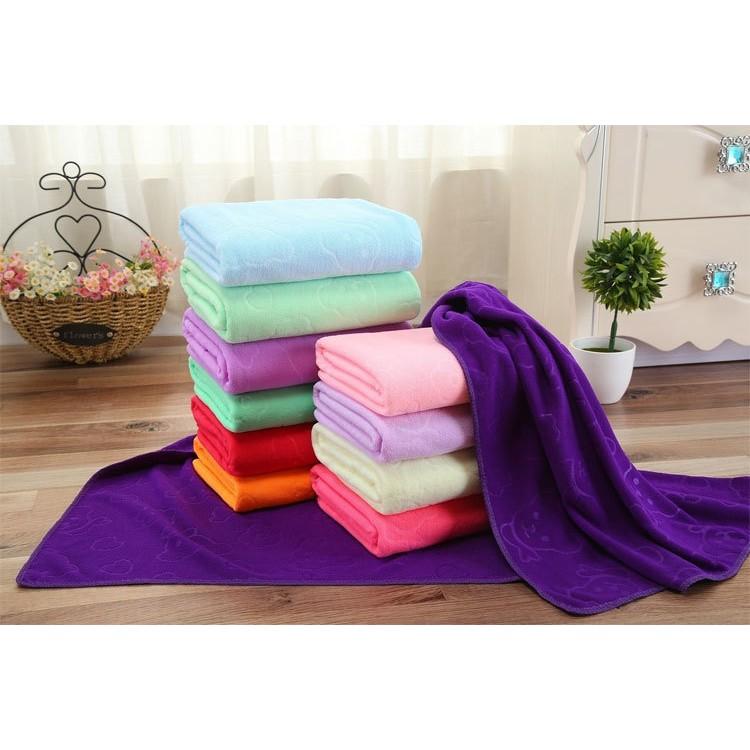 KHẮM TẮM COTTON MỀM MỊN 70X140