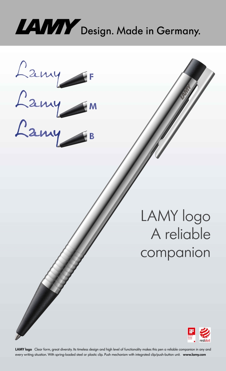 Gift Set Lamy Notebook A6 Softcover White + Lamy Logo Blue - GSA6-Lo009