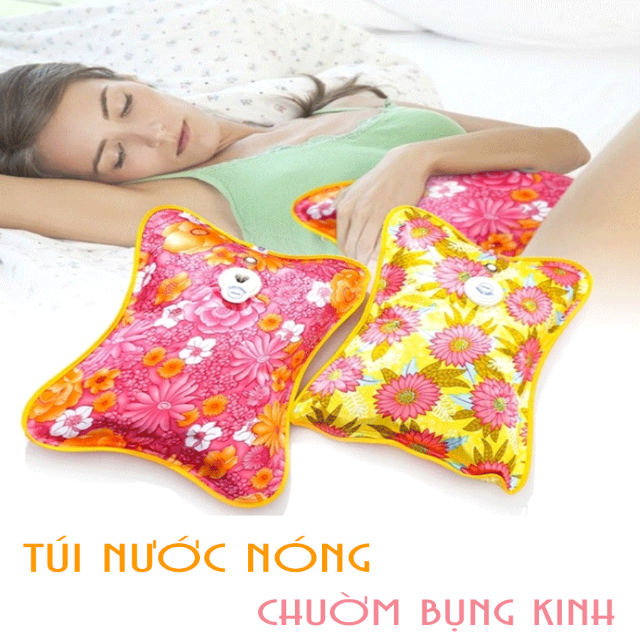 Túi Chườm Nóng Lạnh Đa Năng Mặt trời Size Lớn TTV ( Màu Ngẫu Nhiên ) Combo 2 Túi Giá Ưu Đãi