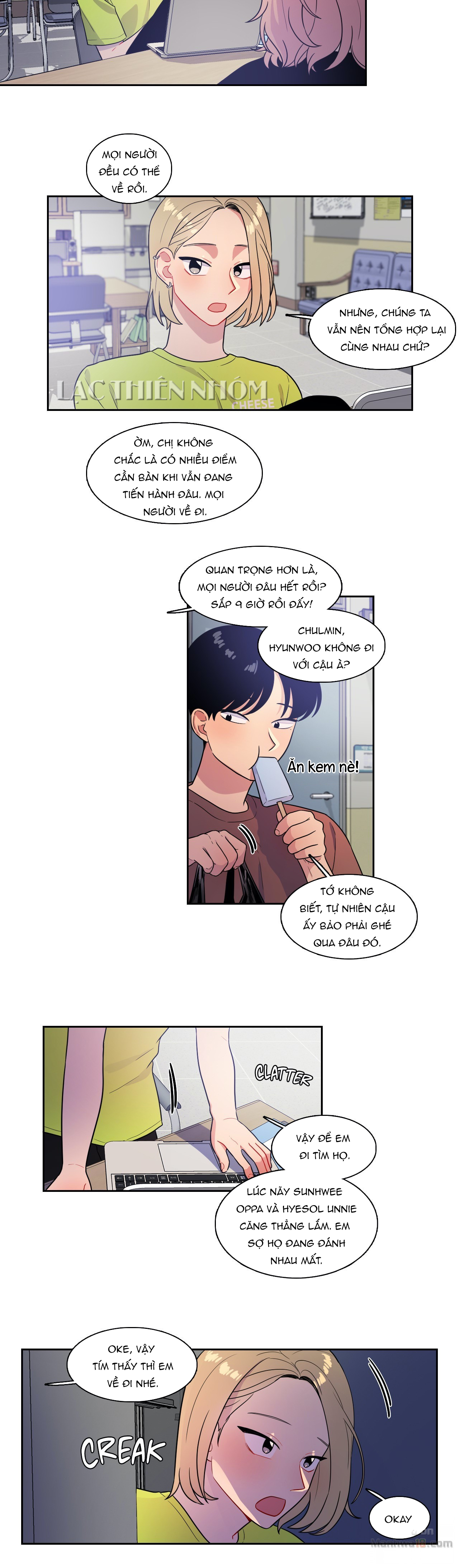 một chân đạp 2 thuyền chapter 32 5